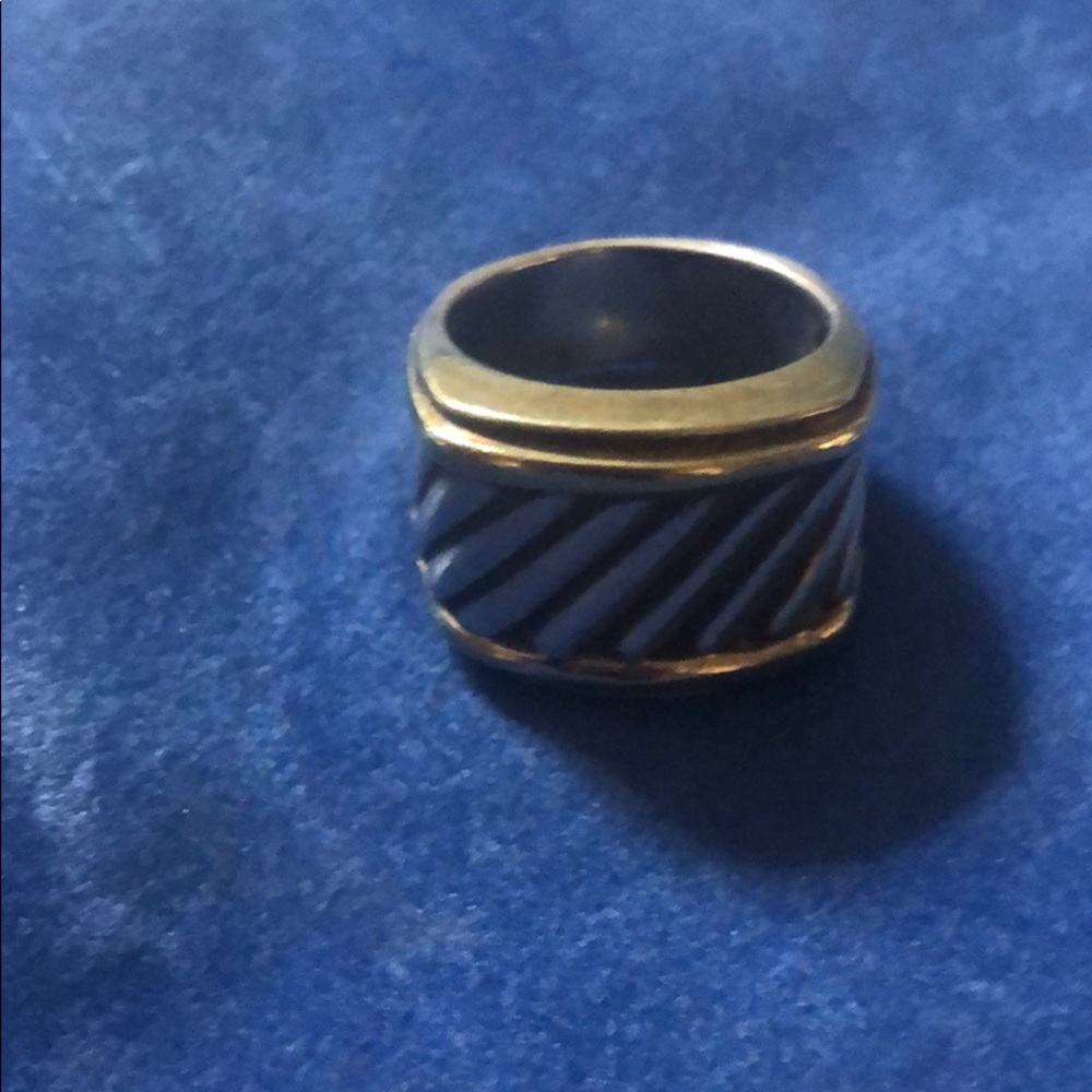 David Yurman Cigar Band Ring. Size 6.5
